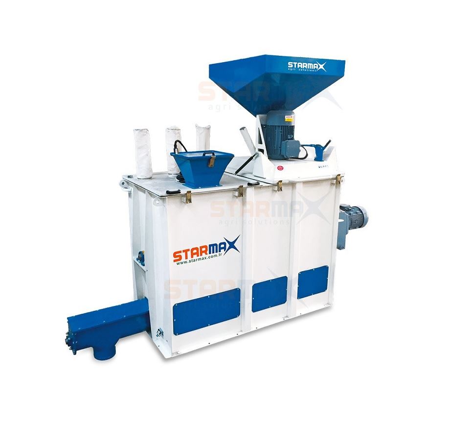 Feed Grinder & Mixer  (Ribbon Type, Auger Discharge)