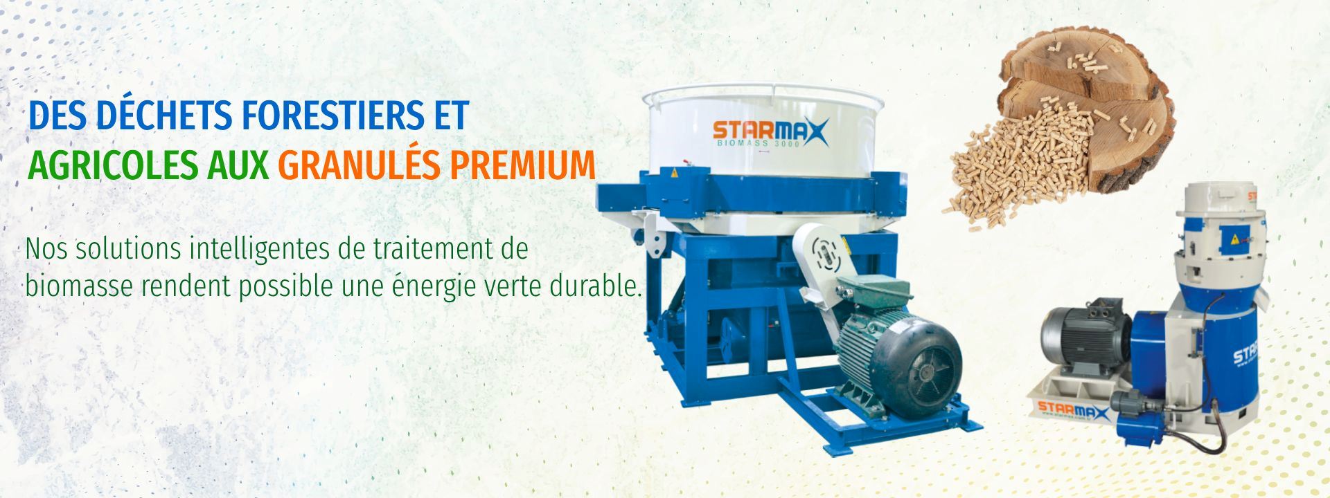 Solutions sur mesure pour le traitement de la biomasse