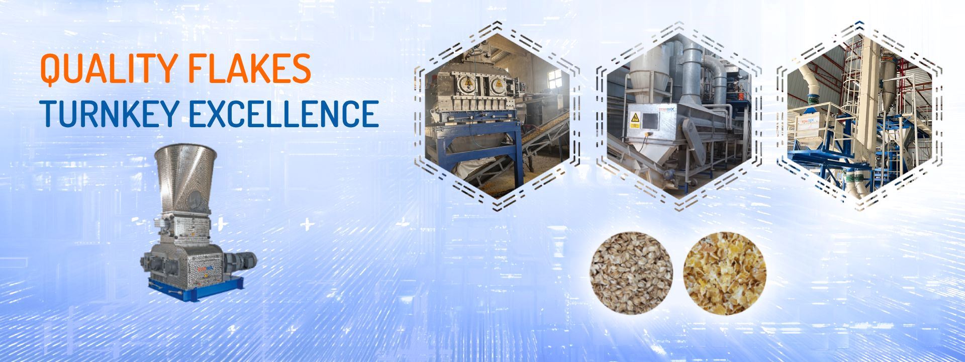 Turnkey Flake Feed Production Lines