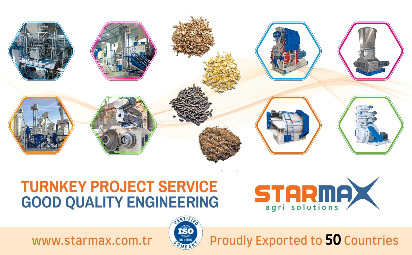 We provide turnkey services from farm-type solutions to industrial projects